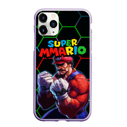 Чехол iPhone 11 Pro матовый ММАРИО ММА Супер Марио Super Mario