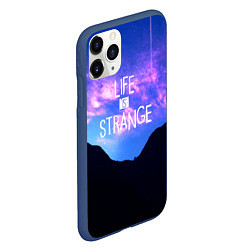 Чехол iPhone 11 Pro матовый Life Is Strange - абстракция, цвет: 3D-тёмно-синий — фото 2