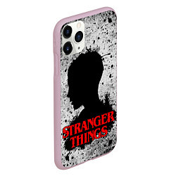 Чехол iPhone 11 Pro матовый Очень странные дела Stranger things, цвет: 3D-розовый — фото 2