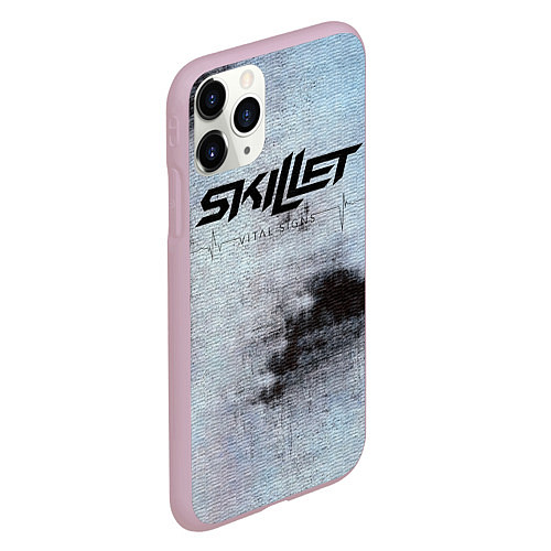 Чехол iPhone 11 Pro матовый Vital Signs - Skillet / 3D-Розовый – фото 2