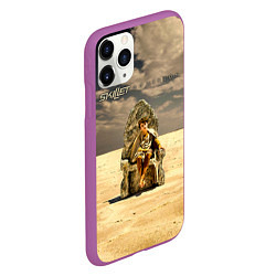Чехол iPhone 11 Pro матовый Dominion - Skillet, цвет: 3D-фиолетовый — фото 2