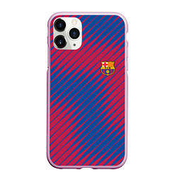 Чехол iPhone 11 Pro матовый Fc barcelona барселона fc абстракция