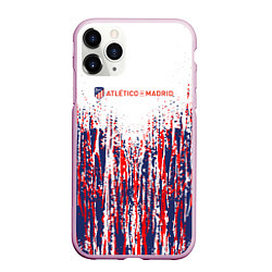 Чехол iPhone 11 Pro матовый АТЛЕТИКО МАДРИД ATLETICO MADRID краска