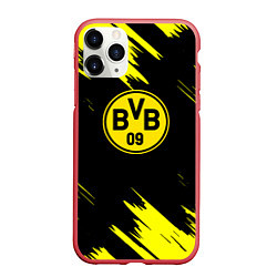 Чехол iPhone 11 Pro матовый Borussia texture