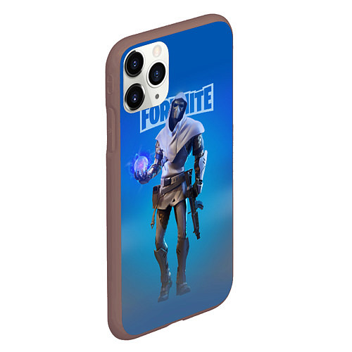 Чехол iPhone 11 Pro матовый Fortnite Fusion skin Video game Hero / 3D-Коричневый – фото 2