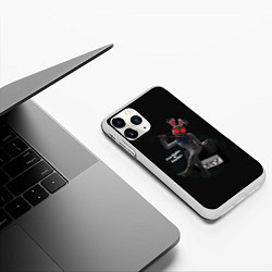 Чехол iPhone 11 Pro матовый Five Nights at Freddys: Security Breach game Ванни, цвет: 3D-белый — фото 2
