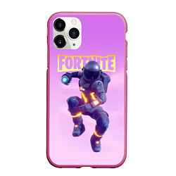 Чехол iPhone 11 Pro матовый Fortnite Battle Royale Dark Voyager Астронавт в чё