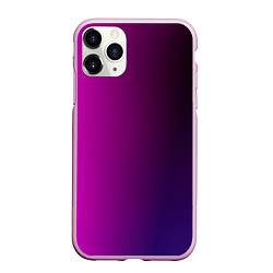 Чехол iPhone 11 Pro матовый VIOLET gradient