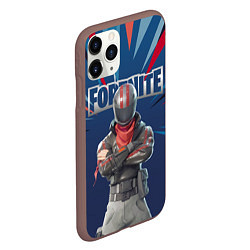 Чехол iPhone 11 Pro матовый Fortnite Герой асфальта Burnout Video game, цвет: 3D-коричневый — фото 2