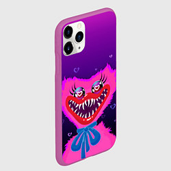 Чехол iPhone 11 Pro матовый Кисси Мисси love, цвет: 3D-фиолетовый — фото 2