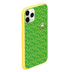 Чехол iPhone 11 Pro матовый My singing monsters листва, цвет: 3D-желтый — фото 2