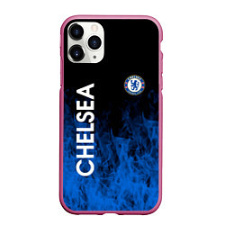 Чехол iPhone 11 Pro матовый Chelsea пламя