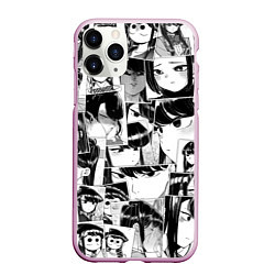 Чехол iPhone 11 Pro матовый Komi san pattern