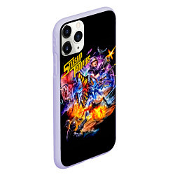Чехол iPhone 11 Pro матовый Starship Troopers Звездный Десант, цвет: 3D-светло-сиреневый — фото 2