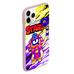Чехол iPhone 11 Pro матовый Отис Фараотис Brawl Stars, цвет: 3D-розовый — фото 2
