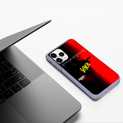 Чехол iPhone 11 Pro матовый Decade of Aggression - Slayer, цвет: 3D-светло-сиреневый — фото 2