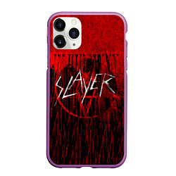 Чехол iPhone 11 Pro матовый The Vinyl Conflict - Slayer