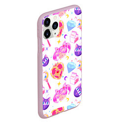 Чехол iPhone 11 Pro матовый Сейлор Мун Sailor Moon, цвет: 3D-розовый — фото 2