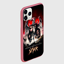 Чехол iPhone 11 Pro матовый Slayer: The Repentless Killogy, цвет: 3D-малиновый — фото 2
