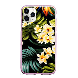 Чехол iPhone 11 Pro матовый Vanguard floral composition Summer