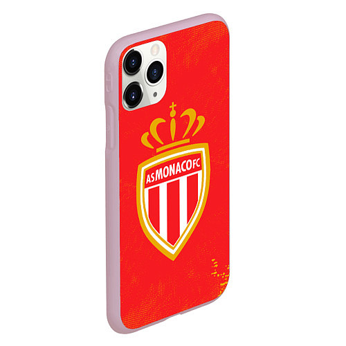 Чехол iPhone 11 Pro матовый Monaco монако / 3D-Розовый – фото 2