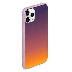 Чехол iPhone 11 Pro матовый Sunset Gradient, цвет: 3D-розовый — фото 2
