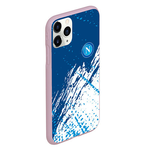 Чехол iPhone 11 Pro матовый Napoli краска / 3D-Розовый – фото 2