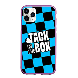 Чехол iPhone 11 Pro матовый Jack in the box J - HOPE, цвет: 3D-фиолетовый