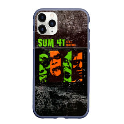 Чехол iPhone 11 Pro матовый Still Waiting - Sum 41