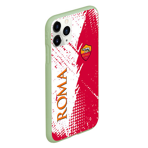 Чехол iPhone 11 Pro матовый Roma краска / 3D-Салатовый – фото 2