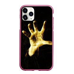 Чехол iPhone 11 Pro матовый System of a Down дебютный альбом, цвет: 3D-малиновый