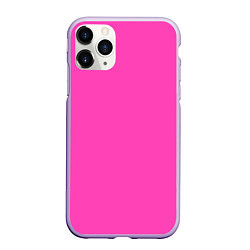 Чехол iPhone 11 Pro матовый Яркий розовый из фильма Барби