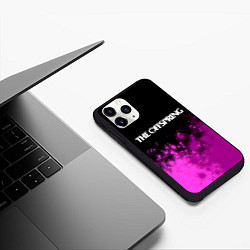 Чехол iPhone 11 Pro матовый The Offspring Rock Legends, цвет: 3D-черный — фото 2