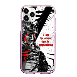 Чехол iPhone 11 Pro матовый Samurai Casey Edwards - Bury the Light Vergils Bat, цвет: 3D-розовый