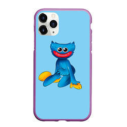Чехол iPhone 11 Pro матовый POPPY PLAYTIME HAGGY WAGGY ПОППИ ПЛЕЙТАЙМ ХАГГИ ВА, цвет: 3D-фиолетовый