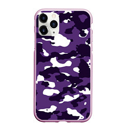 Чехол iPhone 11 Pro матовый Amethyst Purple Аметист