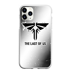 Чехол iPhone 11 Pro матовый The Last Of Us Glitch на светлом фоне, цвет: 3D-белый