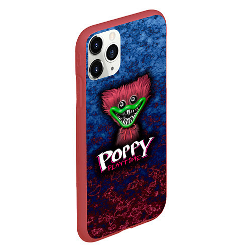Чехол iPhone 11 Pro матовый Poppy playtime Haggy Waggy Хагги Вагги Поппи плейт / 3D-Красный – фото 2