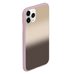 Чехол iPhone 11 Pro матовый Gradient in warm brown tones, цвет: 3D-розовый — фото 2