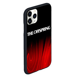 Чехол iPhone 11 Pro матовый The Offspring Red Plasma, цвет: 3D-черный — фото 2