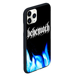 Чехол iPhone 11 Pro матовый Behemoth Blue Fire, цвет: 3D-черный — фото 2