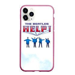 Чехол iPhone 11 Pro матовый The Beatles Help!