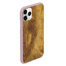 Чехол iPhone 11 Pro матовый Динозавровая шкура, цвет: 3D-розовый — фото 2