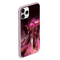 Чехол iPhone 11 Pro матовый Демон-Примарх Фулгрим, цвет: 3D-розовый — фото 2