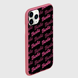 Чехол iPhone 11 Pro матовый Barbie - Барби, цвет: 3D-малиновый — фото 2