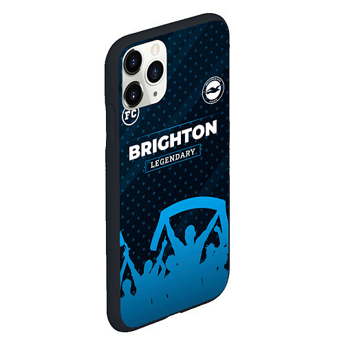 Чехол iPhone 11 Pro матовый Brighton legendary форма фанатов / 3D-Черный – фото 2