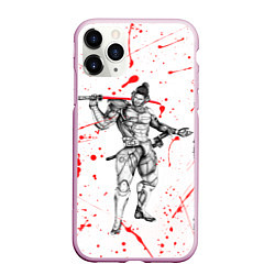 Чехол iPhone 11 Pro матовый Metal gear rising blood