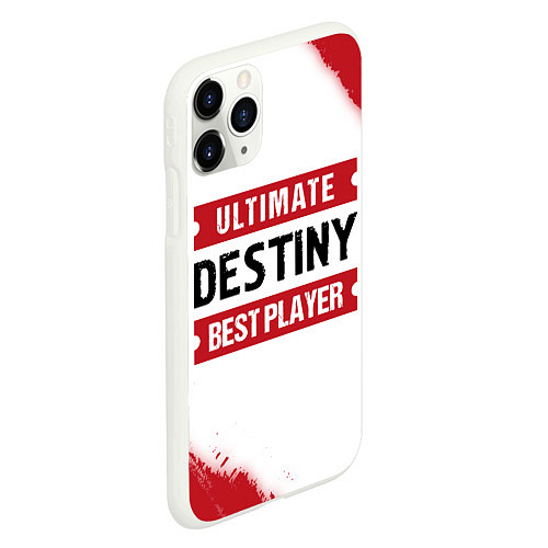 Чехол iPhone 11 Pro матовый Destiny: Best Player Ultimate / 3D-Белый – фото 2