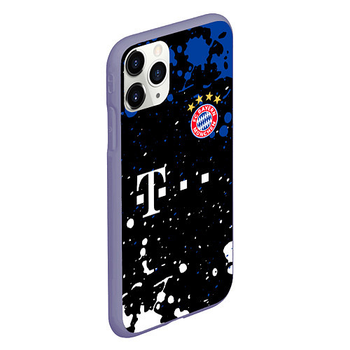 Чехол iPhone 11 Pro матовый Bayern munchen Краска / 3D-Серый – фото 2