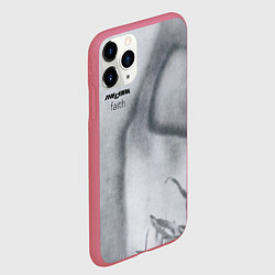 Чехол iPhone 11 Pro матовый Faith - The Cure, цвет: 3D-малиновый — фото 2